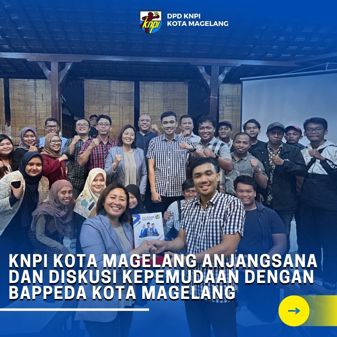 You are currently viewing KNPI Kota Magelang Anjangsana dan Diskusi dengan Bappeda Kota Magelang