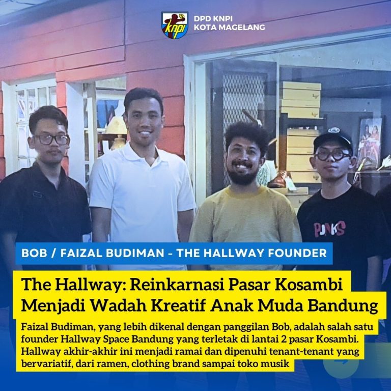 Read more about the article Bob The Hallway: Reinkarnasi Pasar Kosambi Menjadi Wadah Kreatif Anak Muda Bandung,